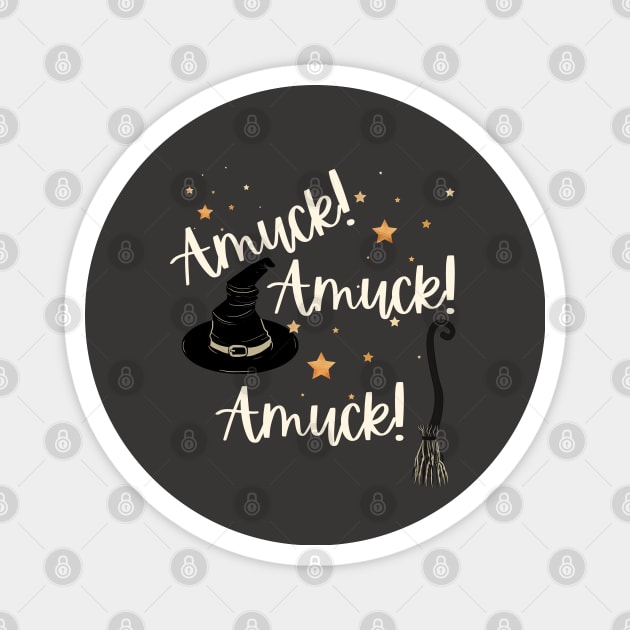 Hocus Pocus Sanderson Sisters Amuck Halloween 100% That Witch Magnet by MalibuSun